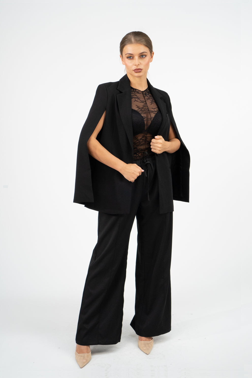 Black Cape Blazer