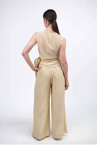 NIESHA WRAP TOP (SAND)